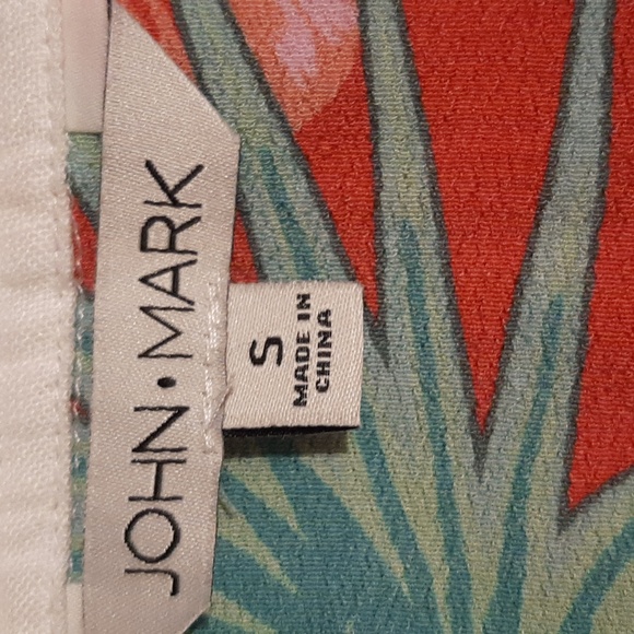 John Mark 100% Linen Tunic Top Size Small - Picture 3 of 12